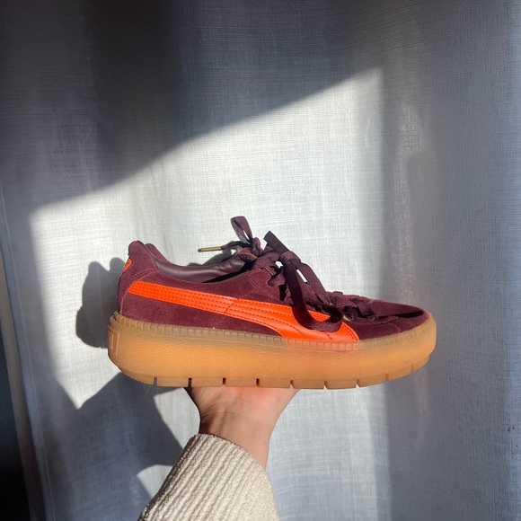 NWOT - PUMA Trace Platform Sneakers - Picture 1 of 10